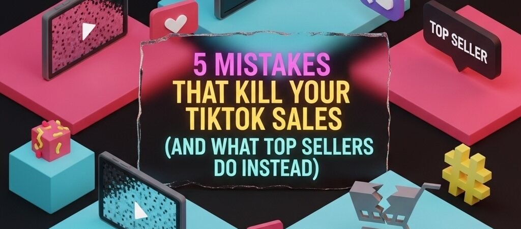 5 Mistakes That Kill Your TikTok Sales (And What Top Sellers Do Instead)